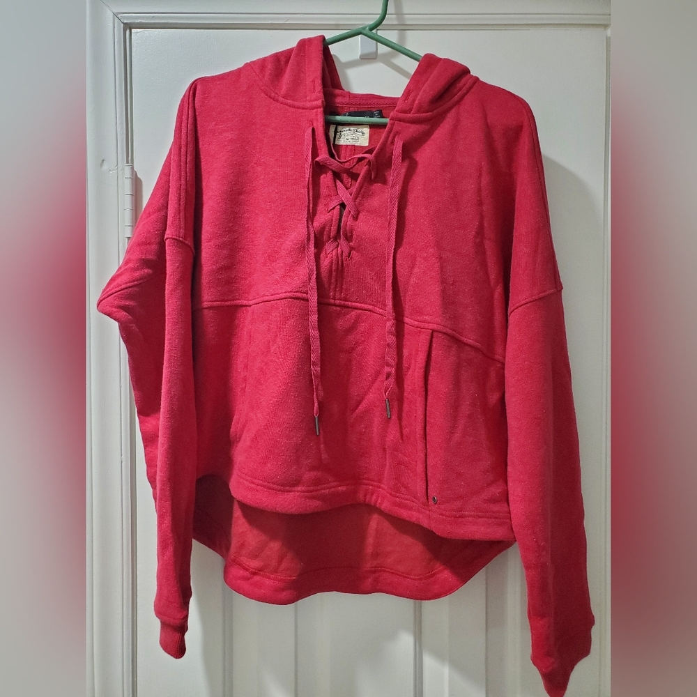 prAna red hoodie